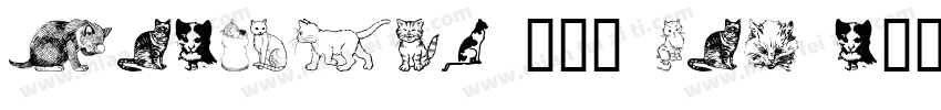 GARFIELD the CAT Reg字体转换